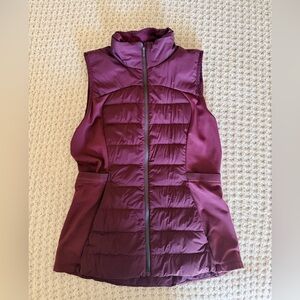 Lululemon Athletica Burgundy Vest